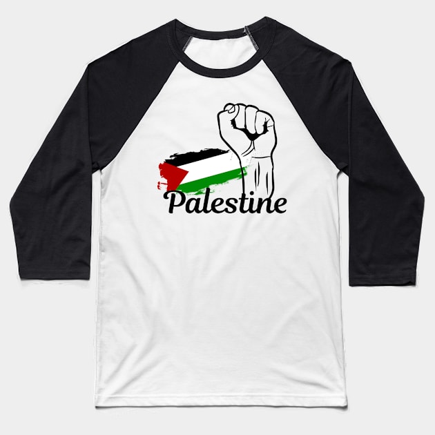 Free Palestine !! Baseball T-Shirt by JAG2B